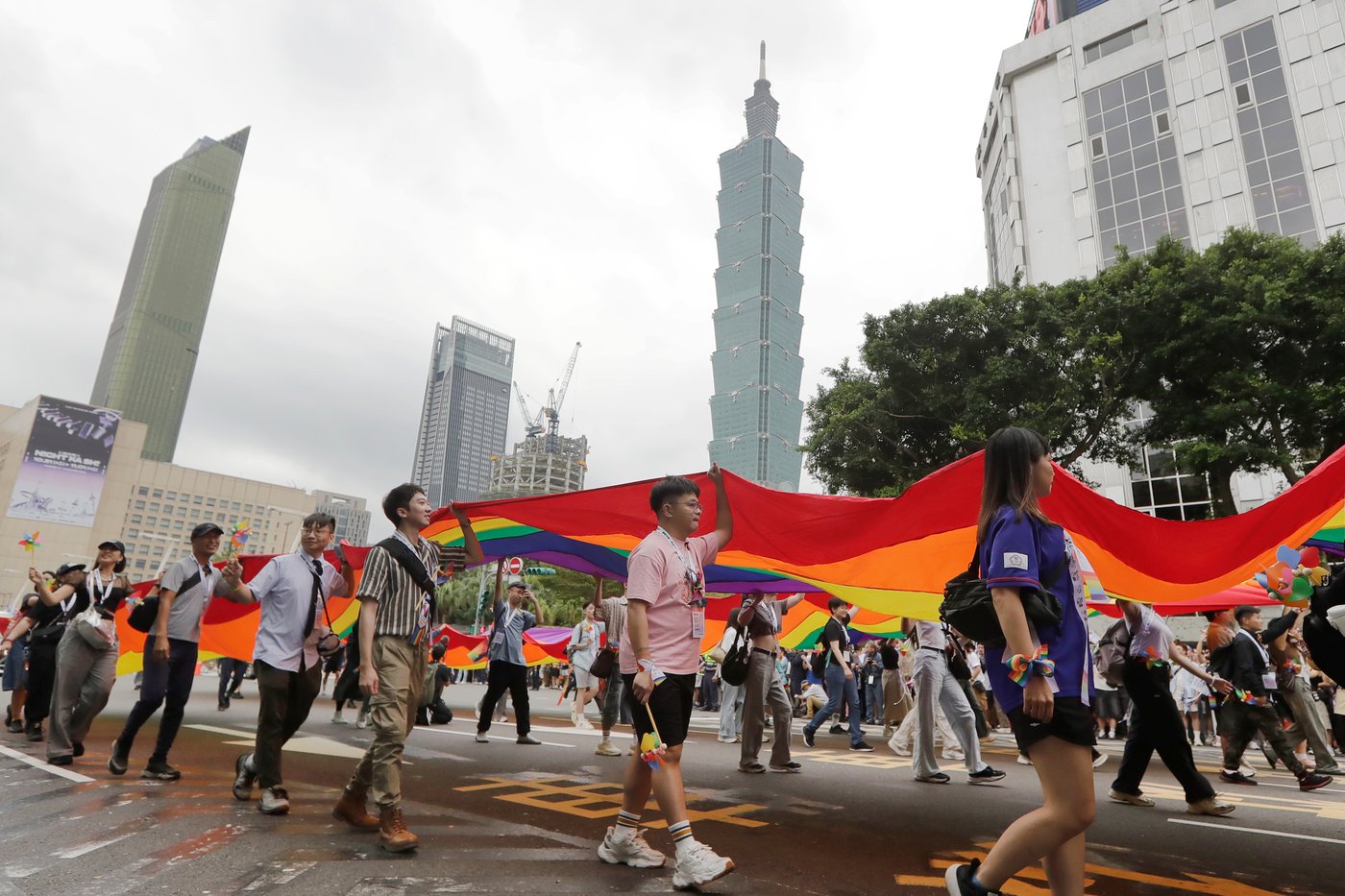 Tens of thousands gather to celebrate inclusivity at Taiwan Pride parade | iNFOnews.ca Tens of thousands gather to celebrate inclusivity at Taiwan Pride parade | iNFOnews.ca