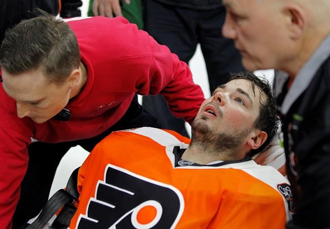 Flyers goalie Michal Neuvirth released from hospital | iNFOnews.ca