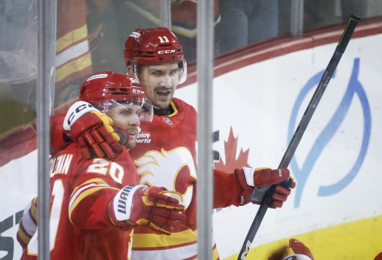 Flames feeling better about their game after ending eight-game skid | iNFOnews.ca Flames feeling better about their game after ending eight-game skid | iNFOnews.ca