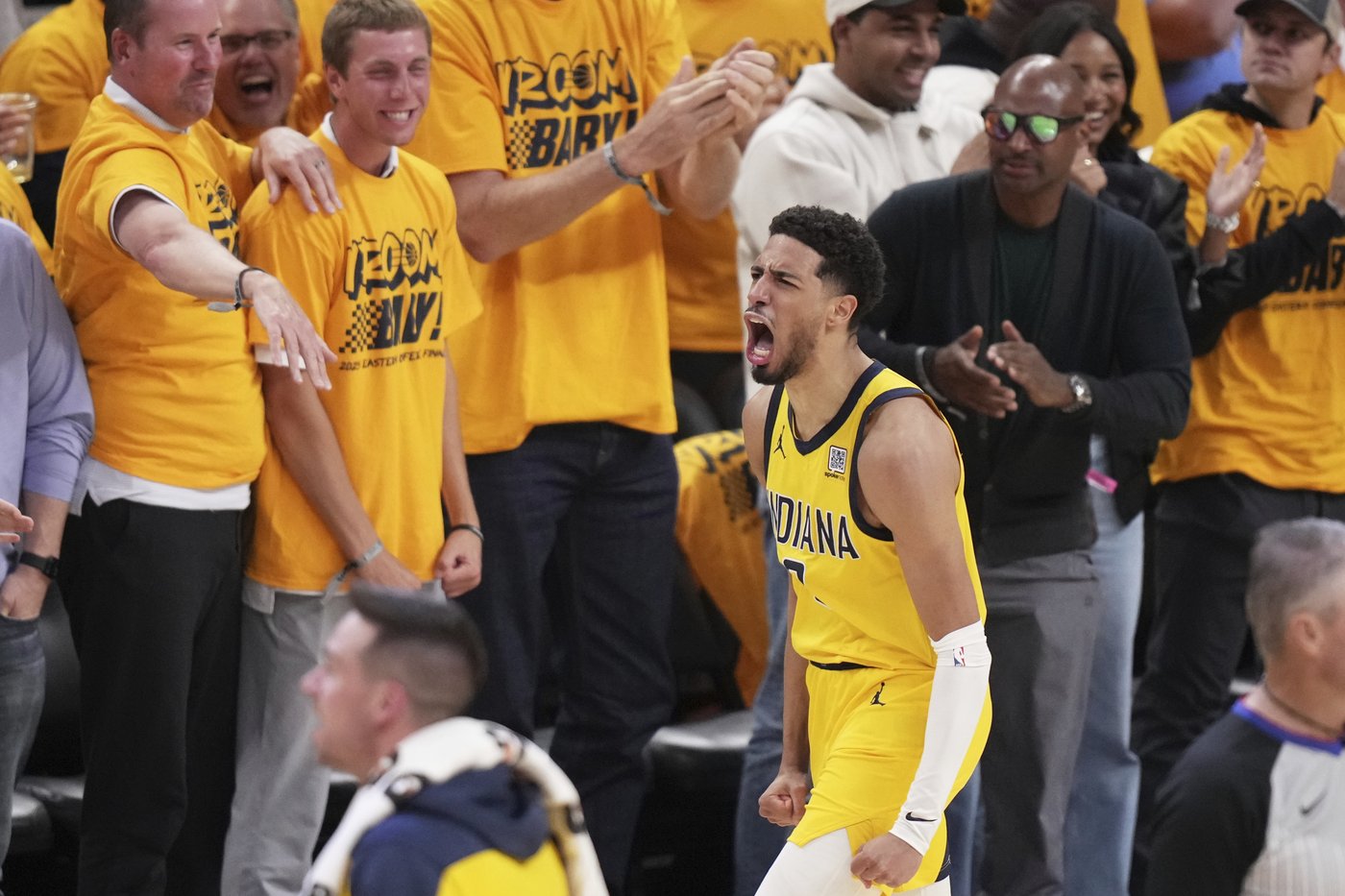 Pacers lift ban on Tyrese Haliburton's father for Game 4 | iNFOnews.ca
