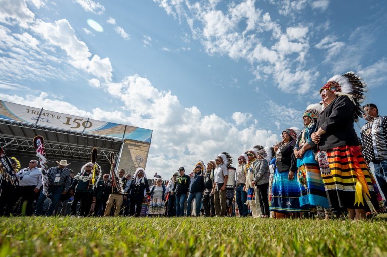 Politicians, Indigenous leaders hope next 150 years of Treaty 6 better than the past | iNFOnews.ca
