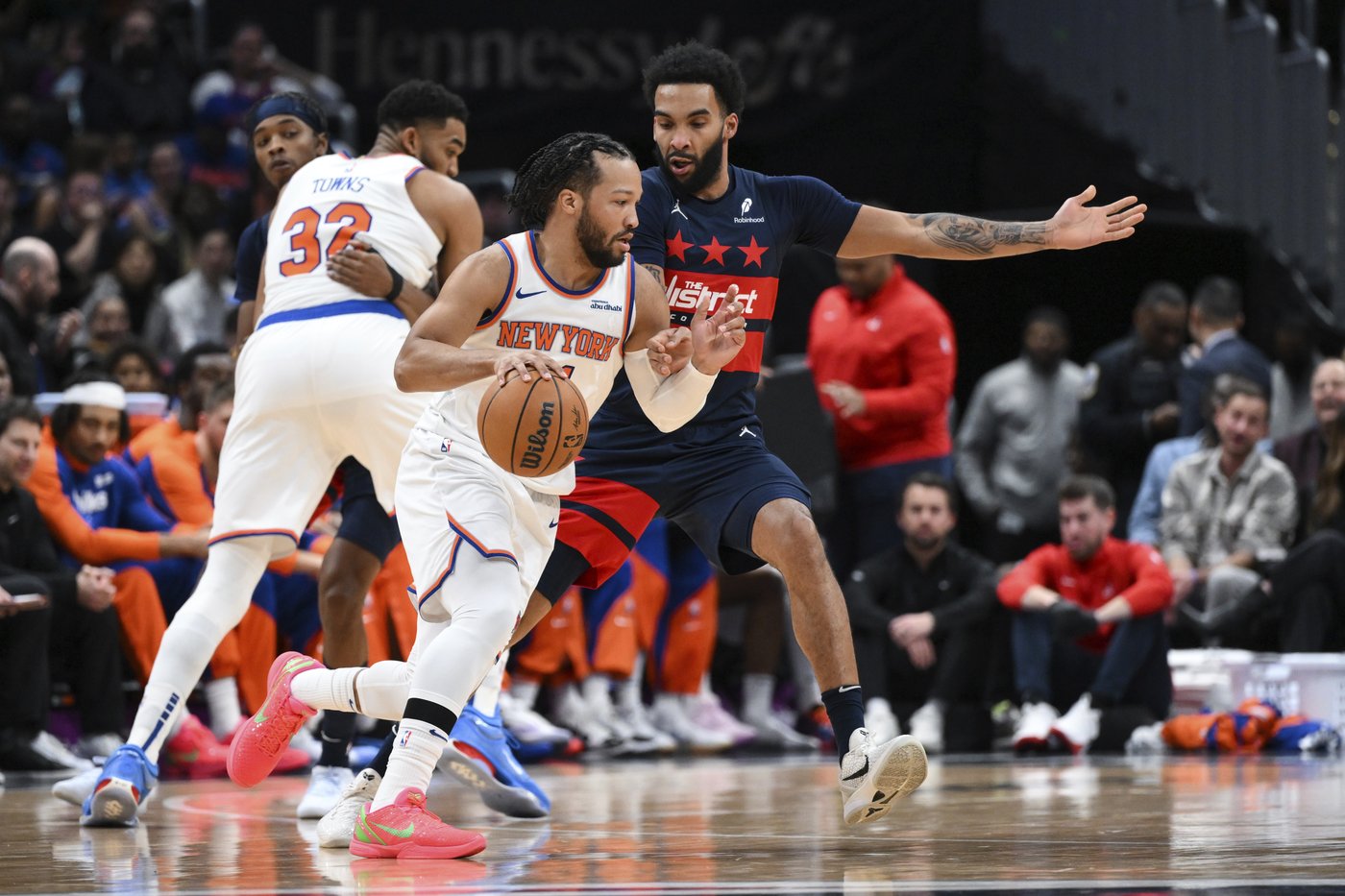 Jalen Brunson scores season-high 55 points in Knicks' 136-132 overtime win vs Wizards | iNFOnews.ca