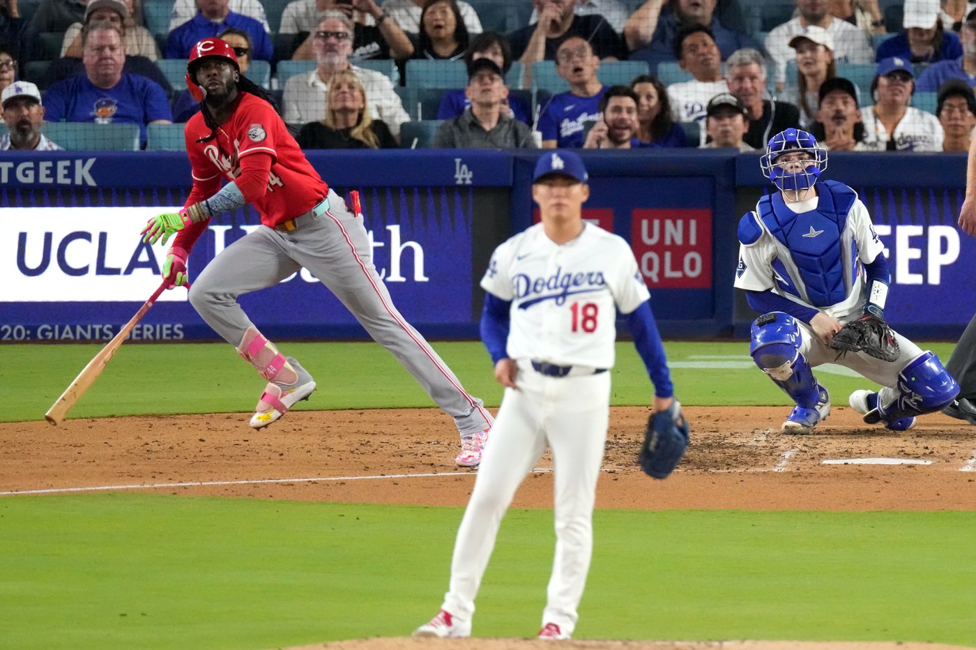 Yamamoto strikes out 10 as the Dodgers rout the Reds 14-1 for 7th straight win | iNFOnews.ca Yamamoto strikes out 10 as the Dodgers rout the Reds 14-1 for 7th straight win | iNFOnews.ca