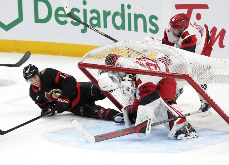 Hurricanes score early, Bussi does the rest in 4-1 win over Senators | iNFOnews.ca