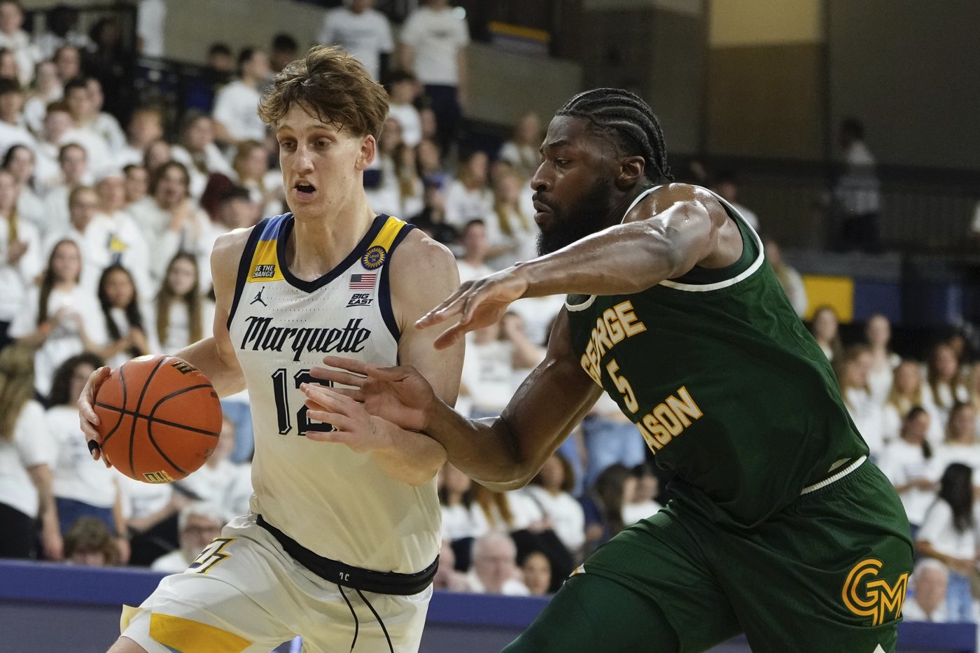 No. 18 Marquette beats George Mason 82-63 in front of all-student crowd on campus | iNFOnews.ca