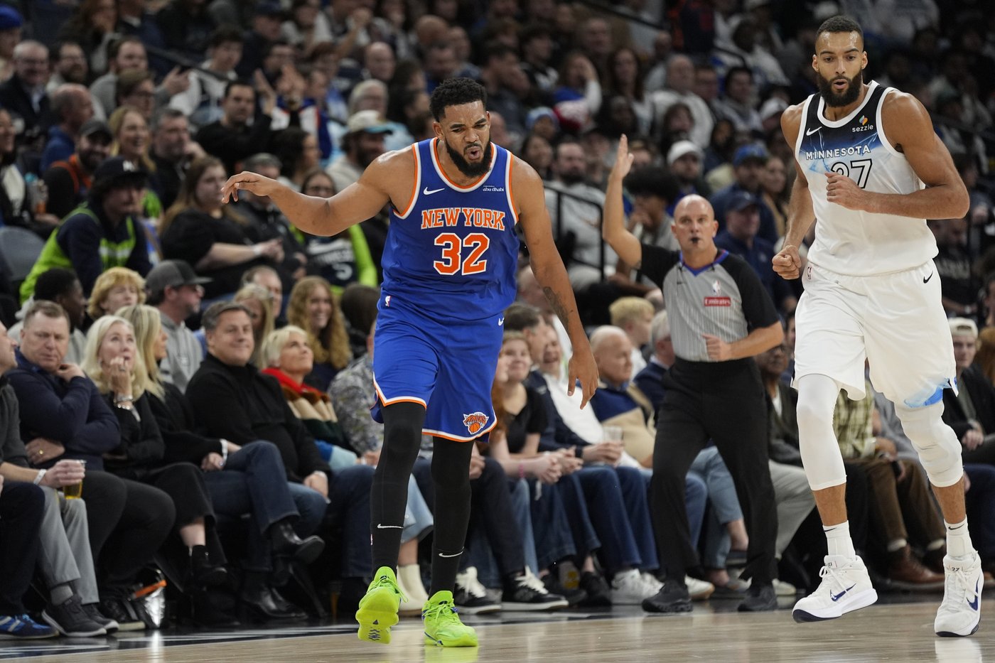 Towns tears up T-wolves in return with 32 points and 20 rebounds in 133-107 romp by Knicks | iNFOnews.ca