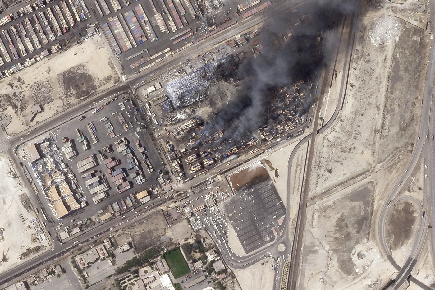 Iran says fire extinguished at a port rocked by explosion as the death toll rises to at least 70 | iNFOnews.ca Iran says fire extinguished at a port rocked by explosion as the death toll rises to at least 70 | iNFOnews.ca