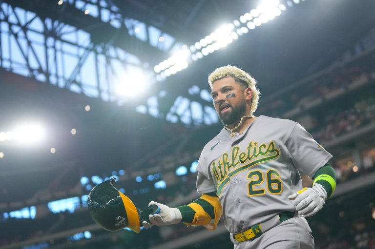 Carlos Cortes leads Athletics' homer barrage in 8-1 win over Rangers | iNFOnews.ca