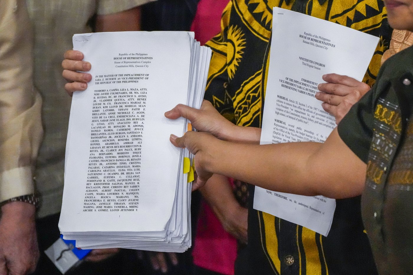 Activists file second impeachment complaint against embattled Philippine Vice President Duterte | iNFOnews.ca
