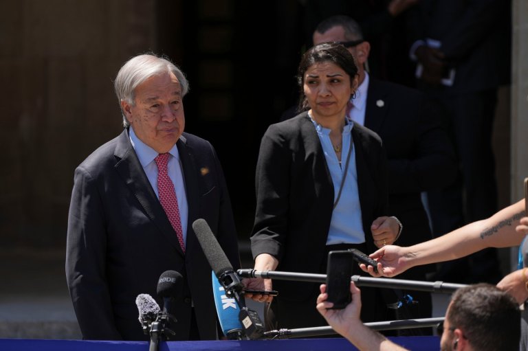 UN chief makes rare Cyprus visit to help ease decades-old ethnic division | iNFOnews.ca