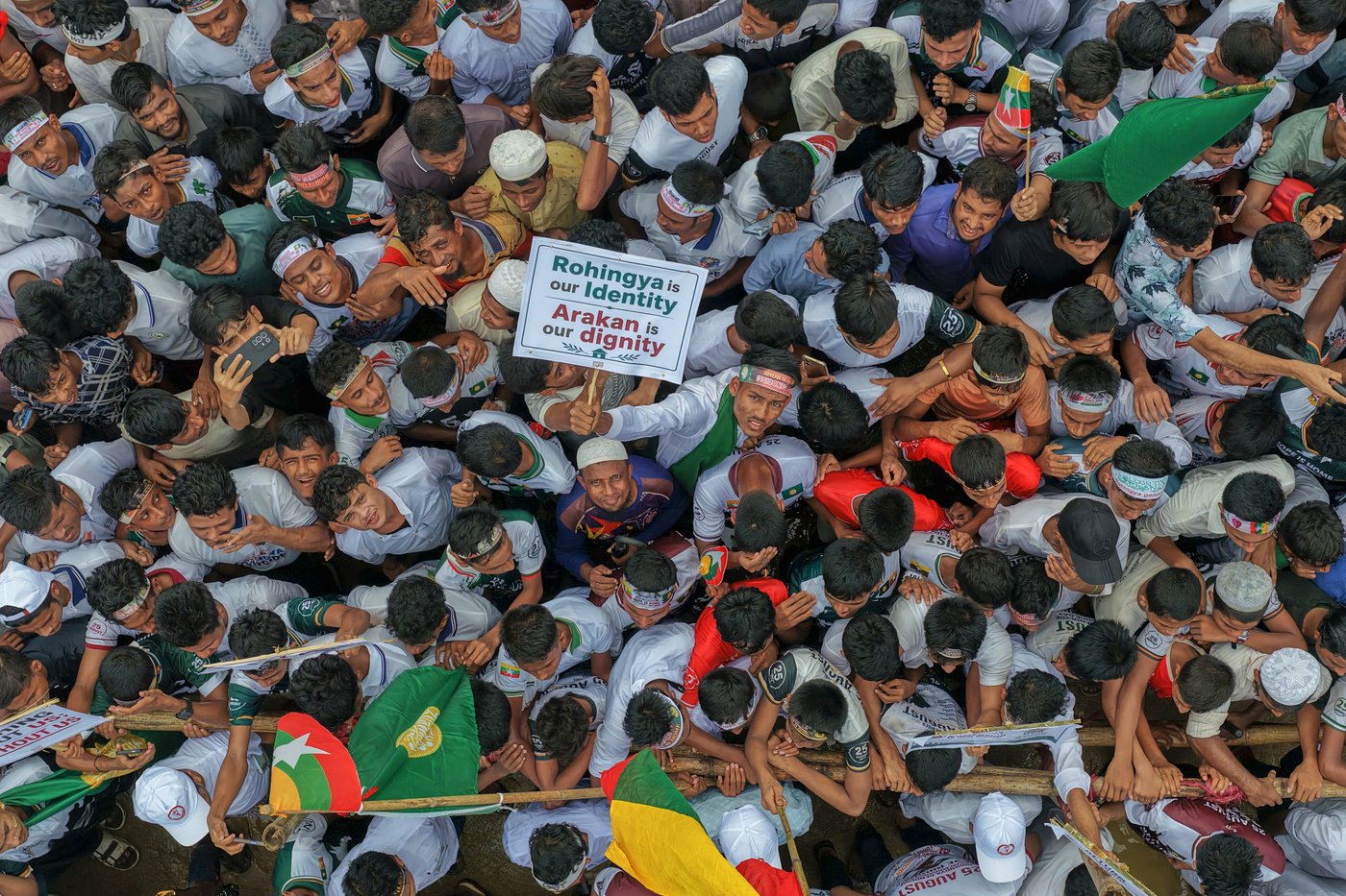 Rohingya refugees rally in Bangladesh camps to demand safe return to Myanmar | iNFOnews.ca