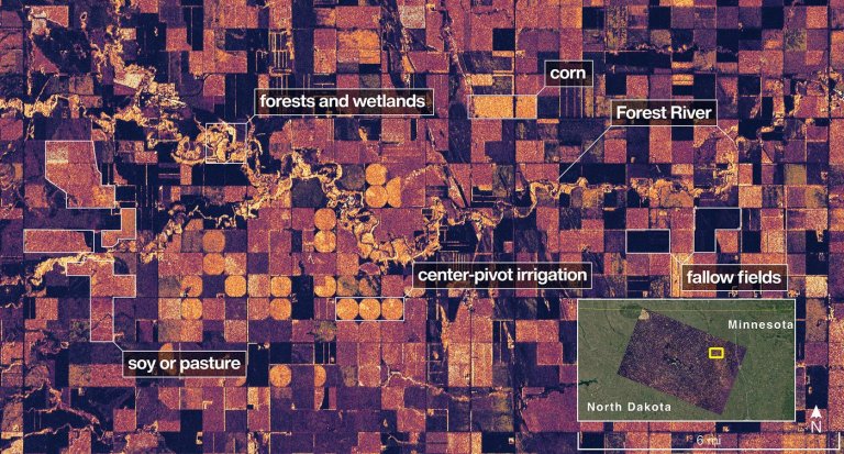 First radar images from new Earth-mapping satellite showcase Maine coast and Minnesota farmland | iNFOnews.ca