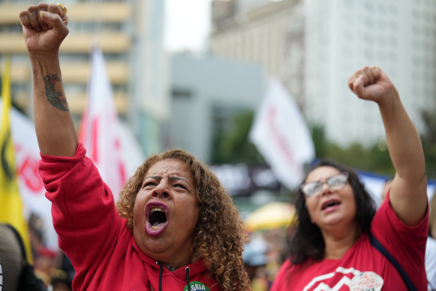 Workers around the world demonstrate on May Day, in photos | iNFOnews.ca