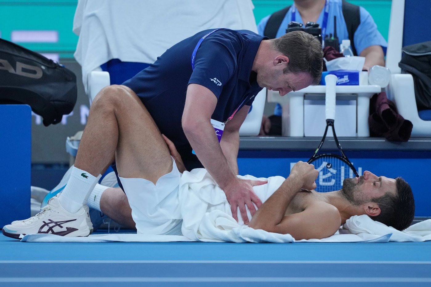 Djokovic seals 7th China Open title after De Minaur retires injured in final | iNFOnews.ca Djokovic seals 7th China Open title after De Minaur retires injured in final | iNFOnews.ca