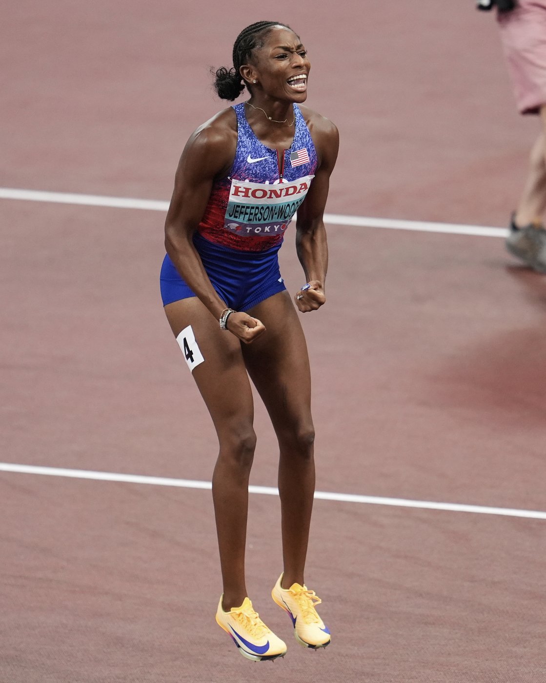 Oblique Seville joins Bolt as a Jamaican sprint champ. Jefferson-Wooden wins gold for US | iNFOnews.ca Oblique Seville joins Bolt as a Jamaican sprint champ. Jefferson-Wooden wins gold for US | iNFOnews.ca