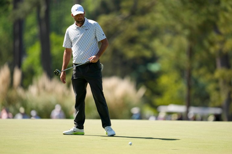 Scottie Scheffler moves up the Masters leaderboard with a 31 on the front nine in the third round | iNFOnews.ca