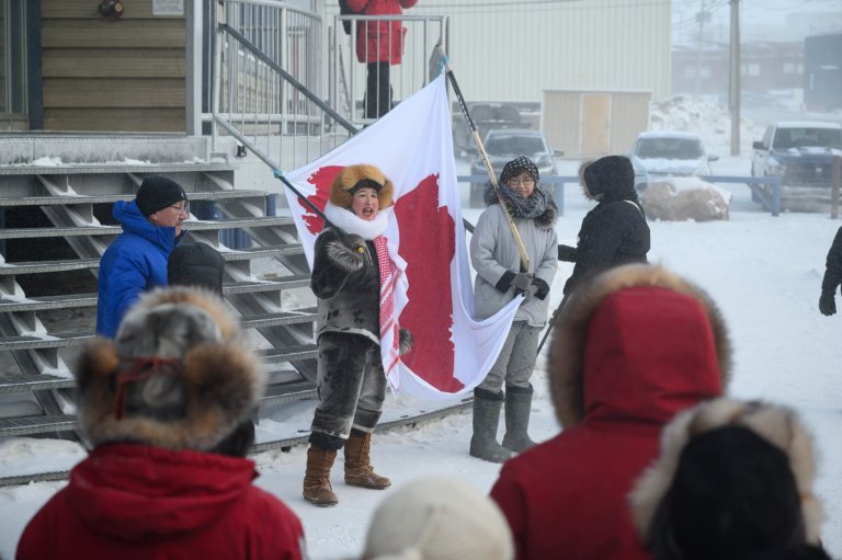 Dozens rally in Iqaluit for Greenland as Trump renews threats to control island | iNFOnews.ca