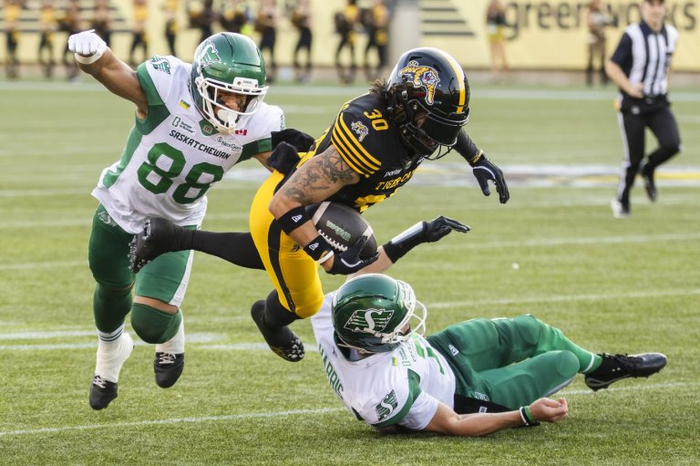 Ford comes off the bench to help Tiger-Cats rally past Roughriders 26-19 | iNFOnews.ca