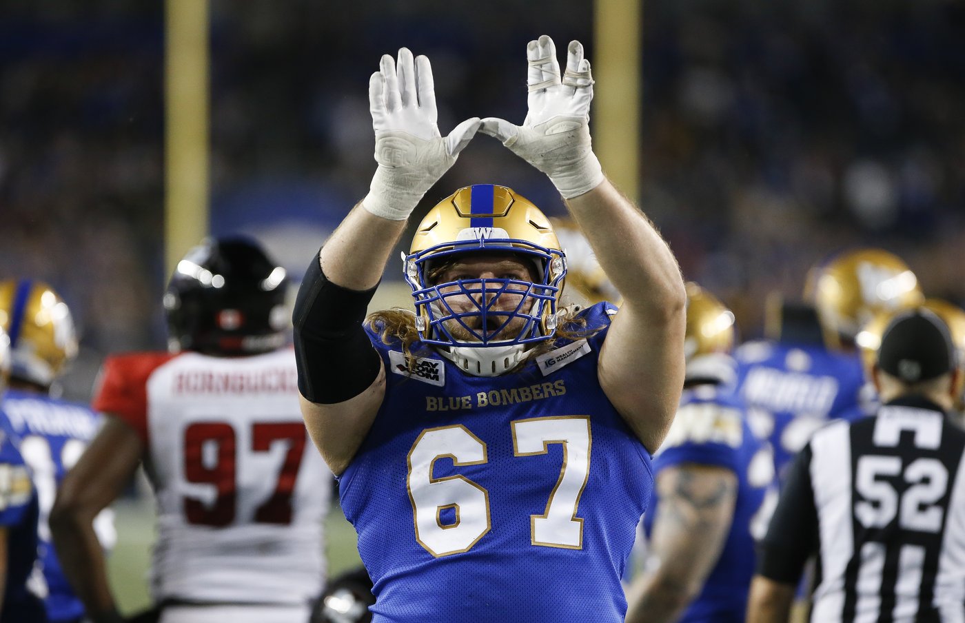 Bombers offensive line faces another tough challenge with Argos defensive front | iNFOnews.ca