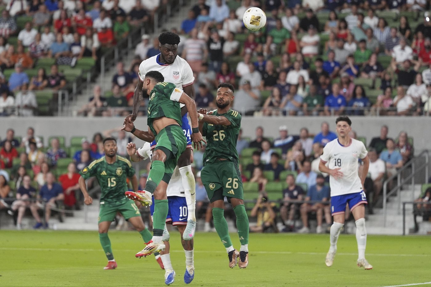 Richards' 2nd-half goal lifts US over Saudi Arabia 1-0 and into CONCACAF Gold Cup quarterfinals | iNFOnews.ca