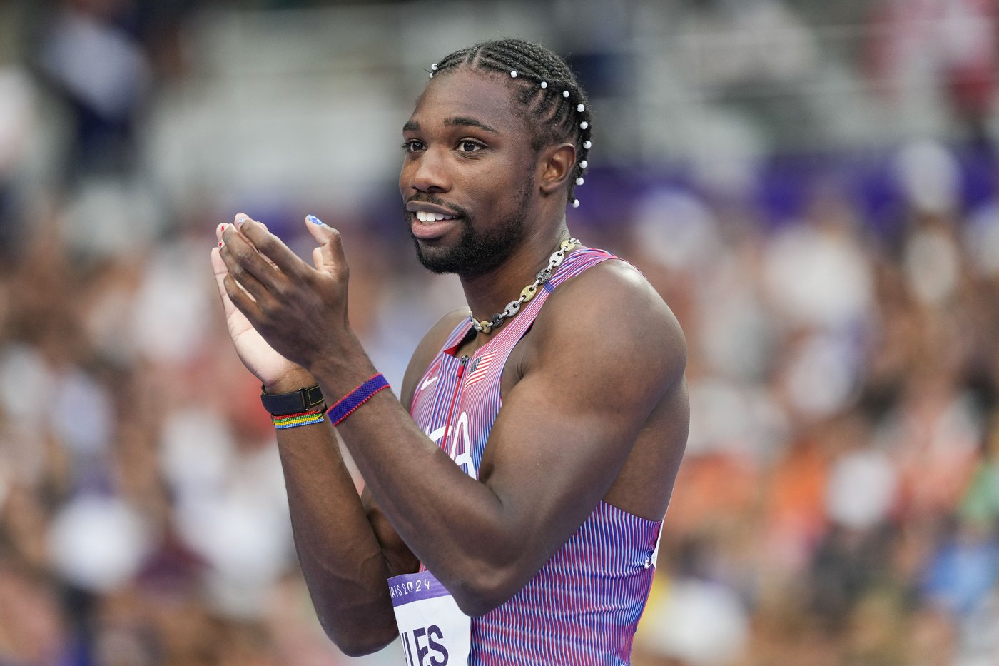 Olympic sprinting champion Noah Lyles says he's ready to race Dolphins receiver Tyreek Hill | iNFOnews.ca Olympic sprinting champion Noah Lyles says he's ready to race Dolphins receiver Tyreek Hill | iNFOnews.ca