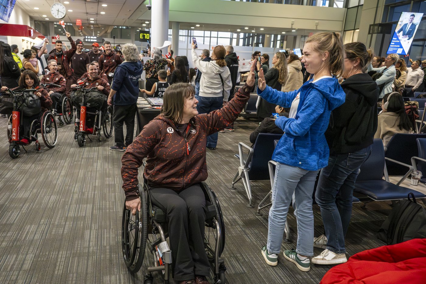 Canadian Paralympians enjoy parade, cheers before boarding flights to Italy for Games | iNFOnews.ca Canadian Paralympians enjoy parade, cheers before boarding flights to Italy for Games | iNFOnews.ca