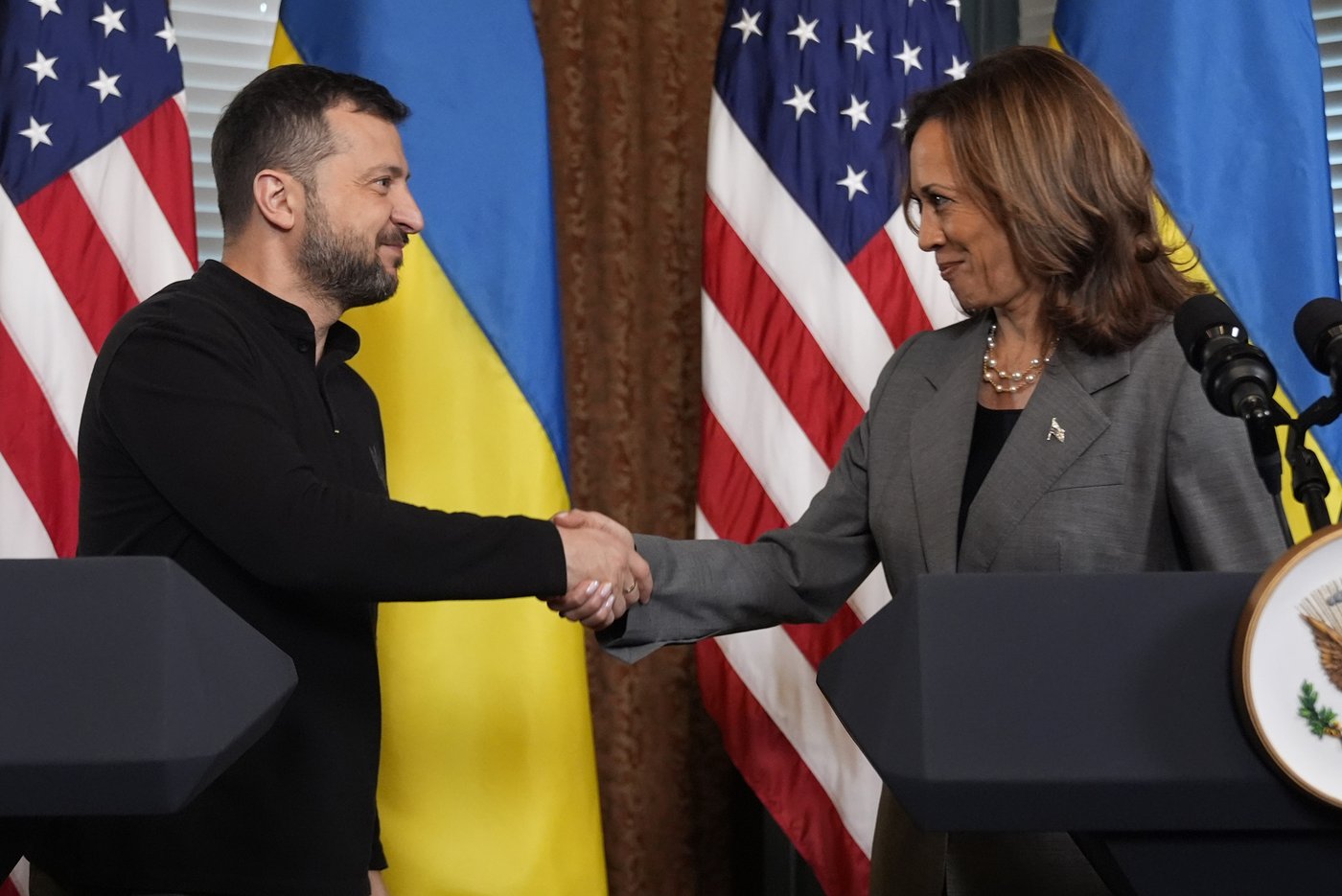 Navigating US presidential politics, Zelenskyy met Trump and Harris. Now comes a harder part | iNFOnews.ca