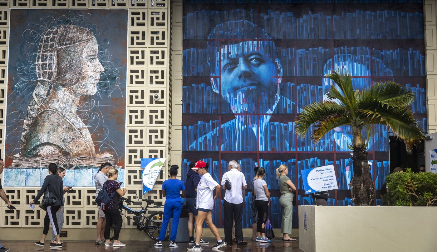 PHOTO COLLECTION: US Election 2024, Lines from East to West | iNFOnews.ca