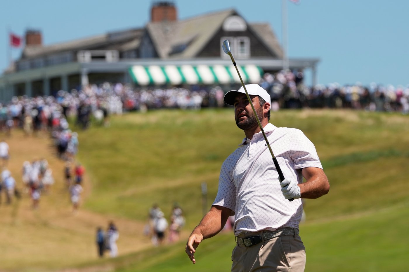 Scottie Scheffler has an eventful back nine to tie for second through three US Open rounds | iNFOnews.ca