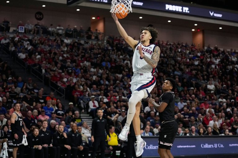 No. 12 Gonzaga beats Santa Clara 79-68 to win the WCC tournament in its final appearance | iNFOnews.ca
