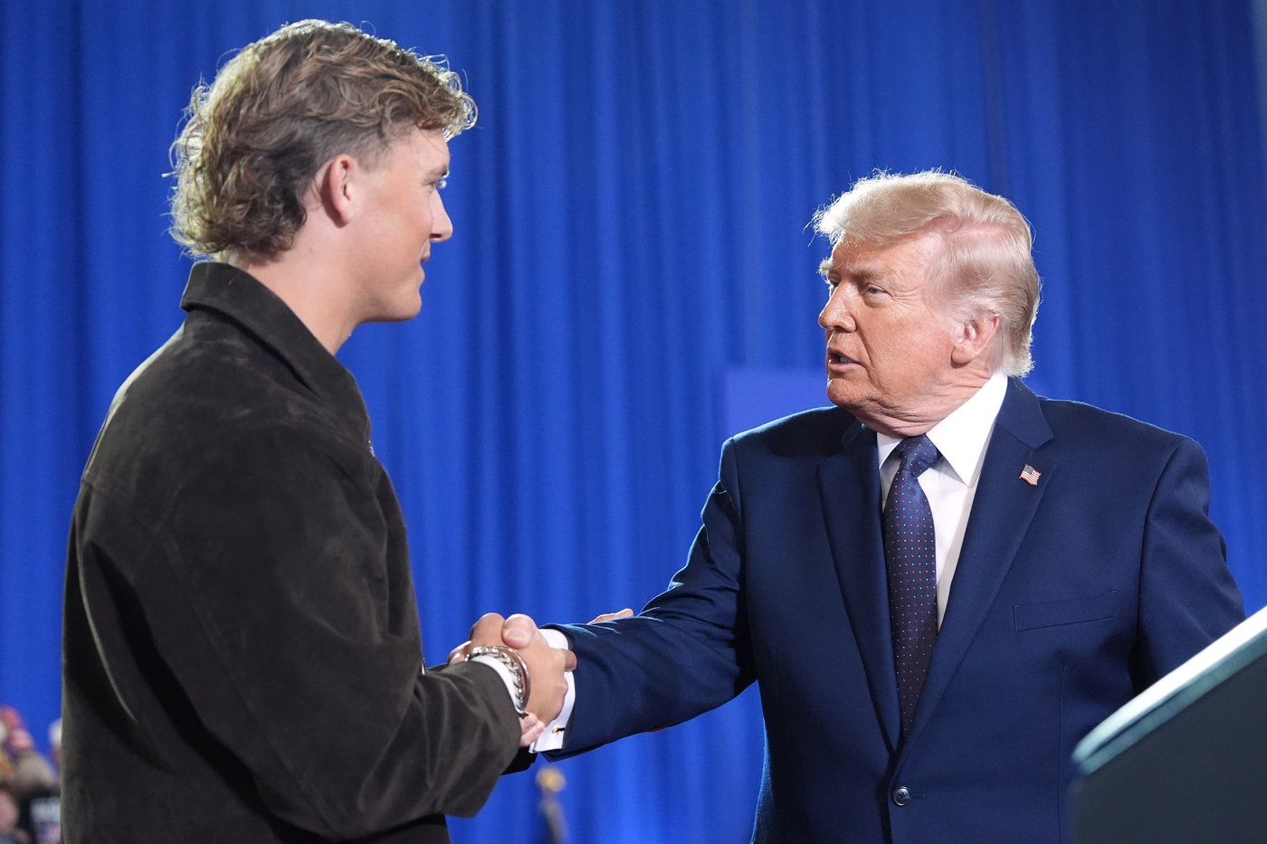 Giants' Abdul Carter felt the need to call out Jaxson Dart to show he is against Donald Trump | iNFOnews.ca