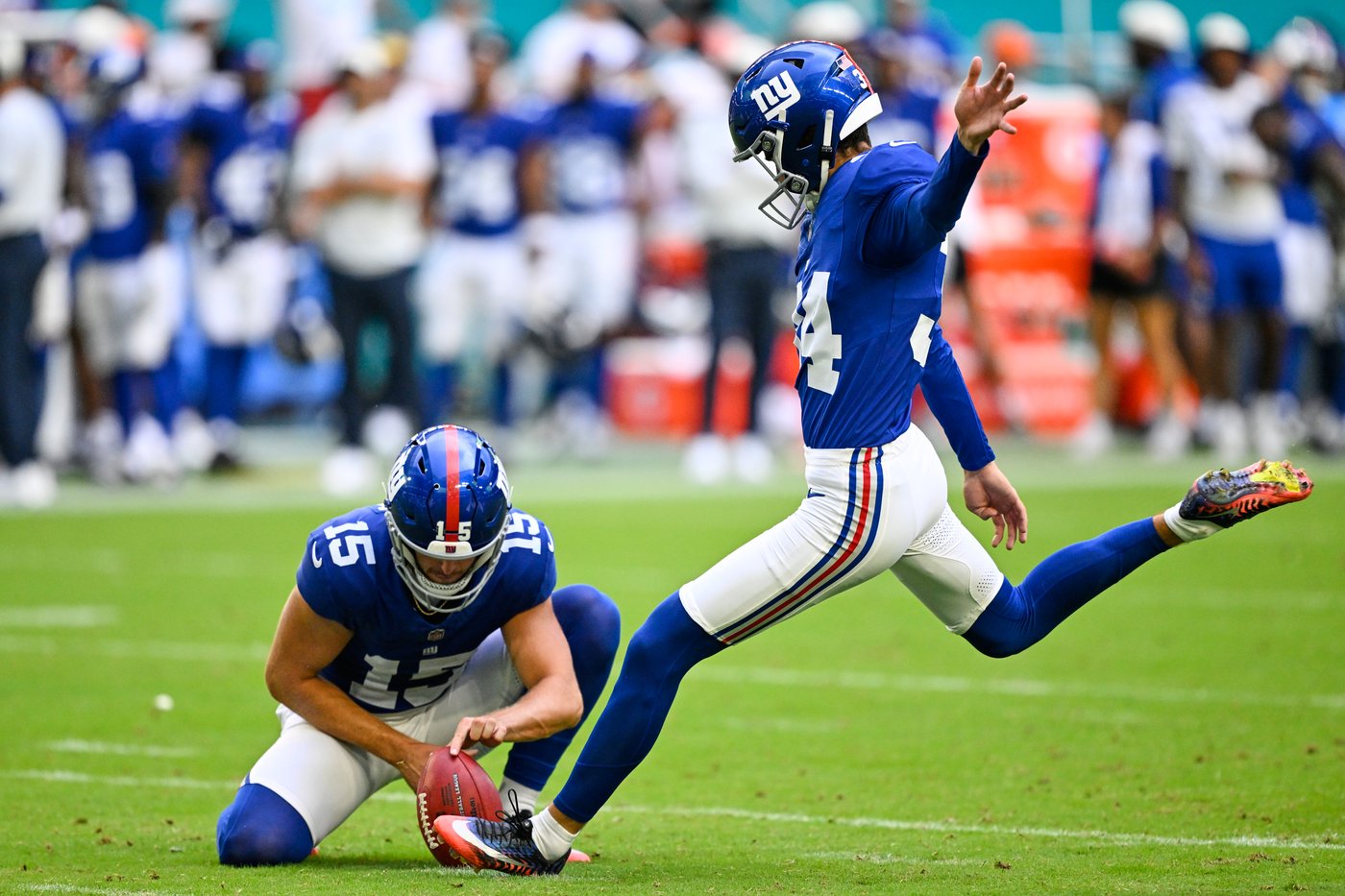 John Harbaugh turns to rookie kicker Dominic Zvada in his first season as Giants coach | iNFOnews.ca John Harbaugh turns to rookie kicker Dominic Zvada in his first season as Giants coach | iNFOnews.ca