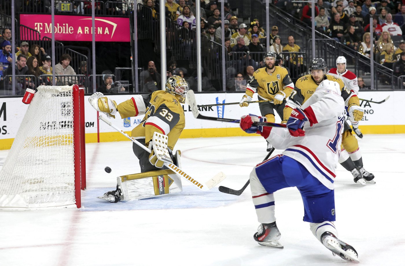 Dach's goal midway through 3rd period rallies Canadiens to 3-2 win over the Golden Knights | iNFOnews.ca