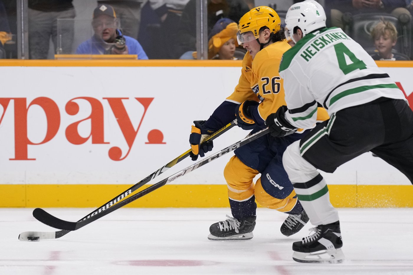 Dallas Stars score 4 goals in 5 shots to take down Predators 4-3 in both teams' season opener | iNFOnews.ca Dallas Stars score 4 goals in 5 shots to take down Predators 4-3 in both teams' season opener | iNFOnews.ca