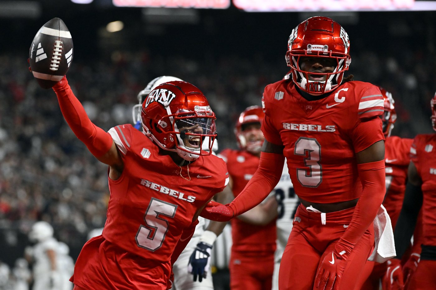 Williams accounts for 3 TDs, No. 21 UNLV beats Nevada 38-14 to make Mountain West title game | iNFOnews.ca Williams accounts for 3 TDs, No. 21 UNLV beats Nevada 38-14 to make Mountain West title game | iNFOnews.ca