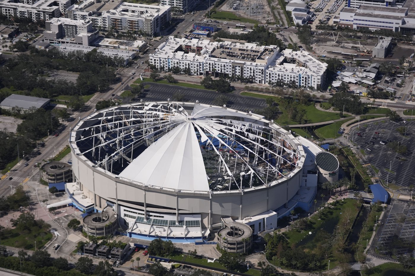 MLB spring training facilities spared extensive damage from Hurricane Milton | iNFOnews.ca MLB spring training facilities spared extensive damage from Hurricane Milton | iNFOnews.ca