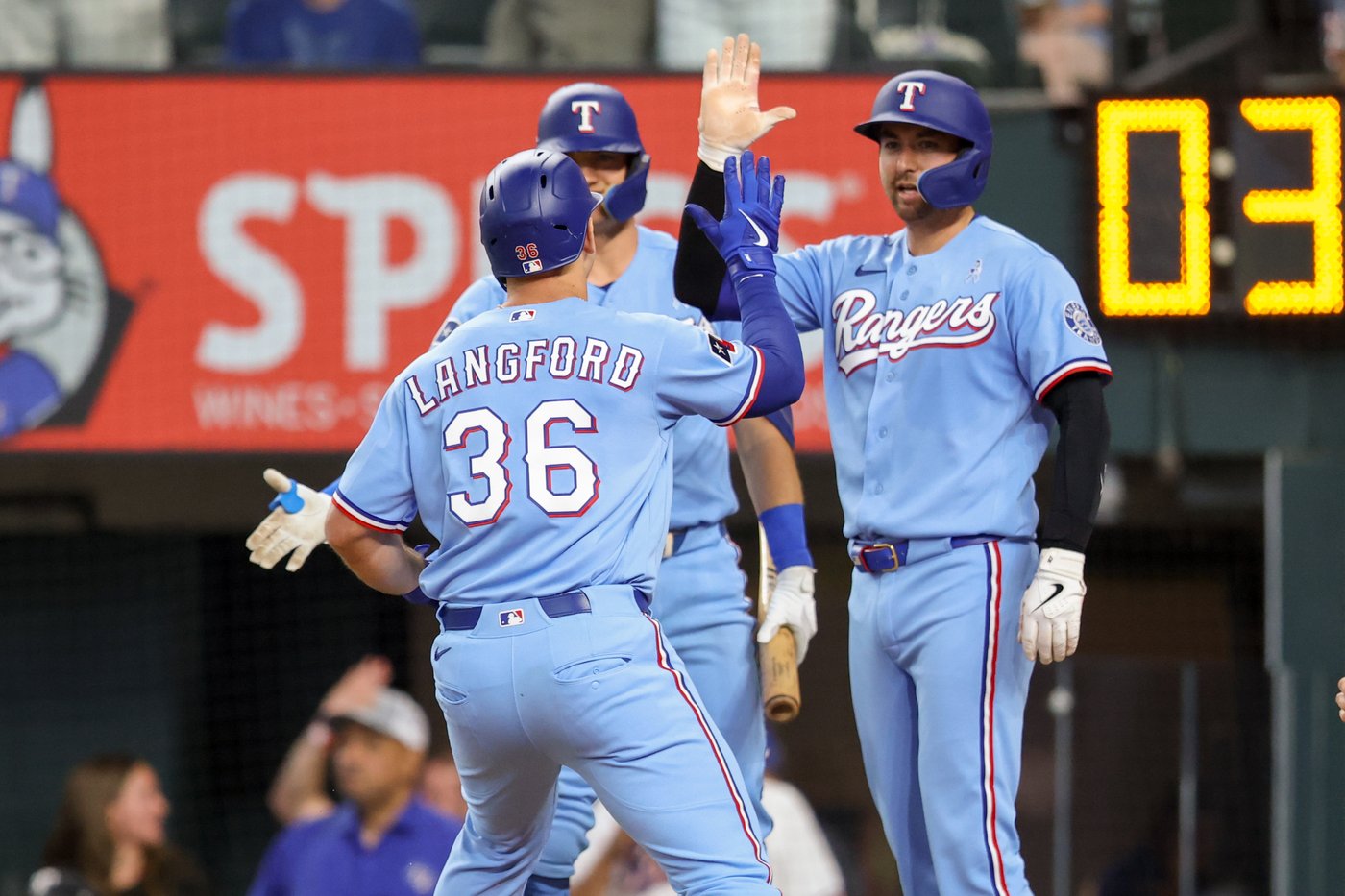 Wyatt Langford hits 3-run homer as Rangers win 4-3 to end 6-series losing streak against Padres | iNFOnews.ca