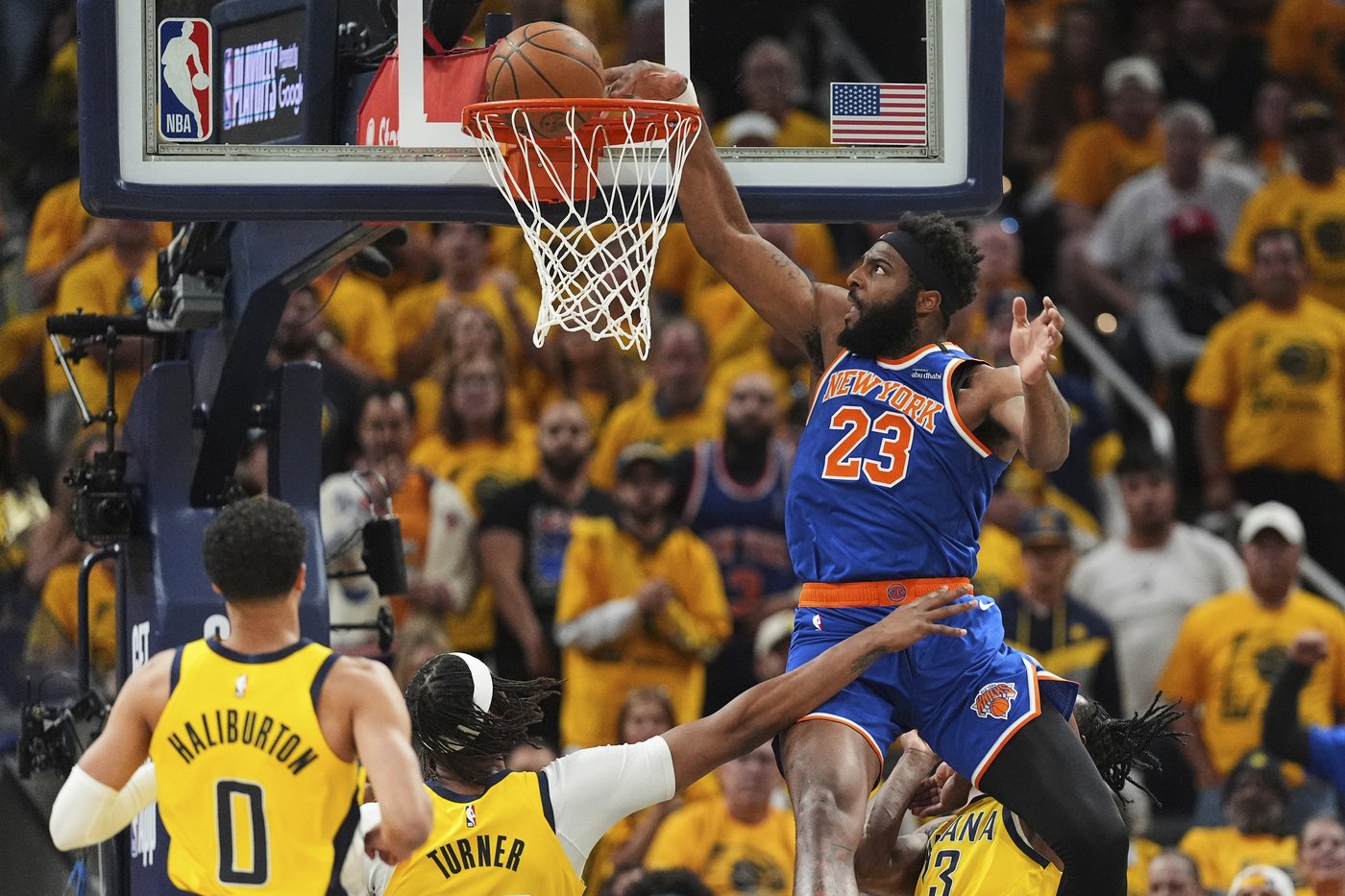Pacers beat Knicks 125-108 to reach NBA Finals for second time in franchise history | iNFOnews.ca Pacers beat Knicks 125-108 to reach NBA Finals for second time in franchise history | iNFOnews.ca