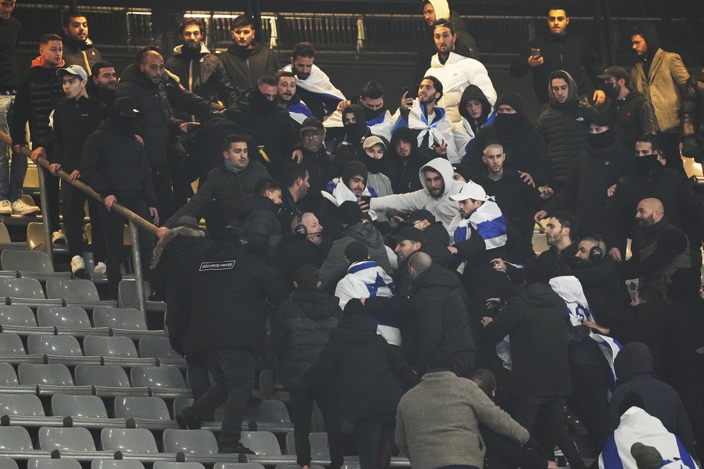 Brief altercation between fans mars France-Israel soccer match despite heavy security | iNFOnews.ca