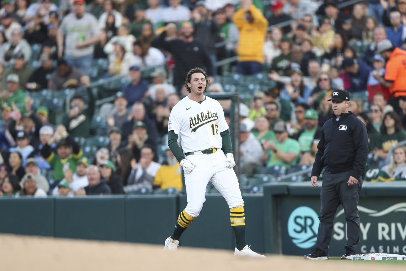 Athletics rookie Nick Kurtz delivers an RBI single in his MLB debut against the Rangers | iNFOnews.ca Athletics rookie Nick Kurtz delivers an RBI single in his MLB debut against the Rangers | iNFOnews.ca
