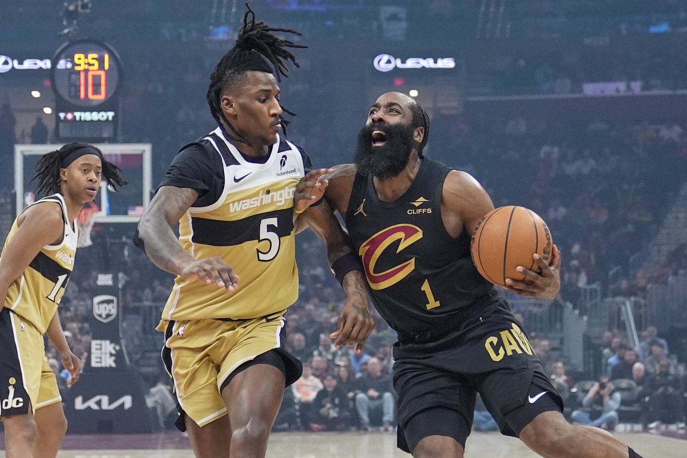 Sam Merrill scores 32 as Cavaliers beat Wizards 138-113 in James Harden's home debut | iNFOnews.ca Sam Merrill scores 32 as Cavaliers beat Wizards 138-113 in James Harden's home debut | iNFOnews.ca