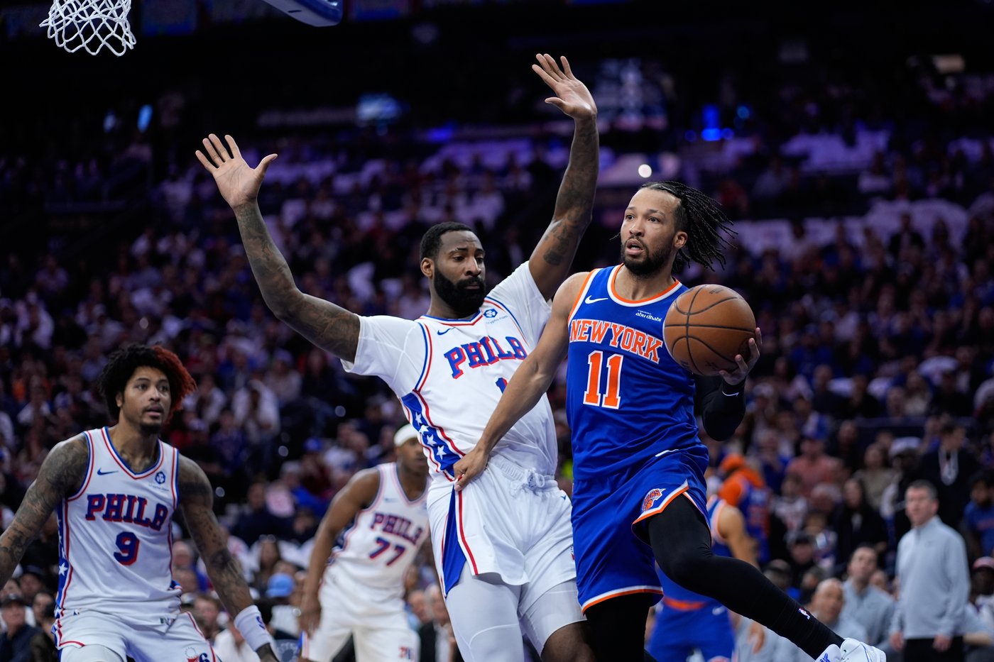 Jalen Brunson scores 33 points and helps Knicks take 3-0 lead over 76ers with 108-94 Game 3 win | iNFOnews.ca Jalen Brunson scores 33 points and helps Knicks take 3-0 lead over 76ers with 108-94 Game 3 win | iNFOnews.ca