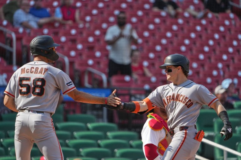 Drew Gilbert's two-run homer in the 10th lifts Giants to a 6-5 win over the Cardinals | iNFOnews.ca