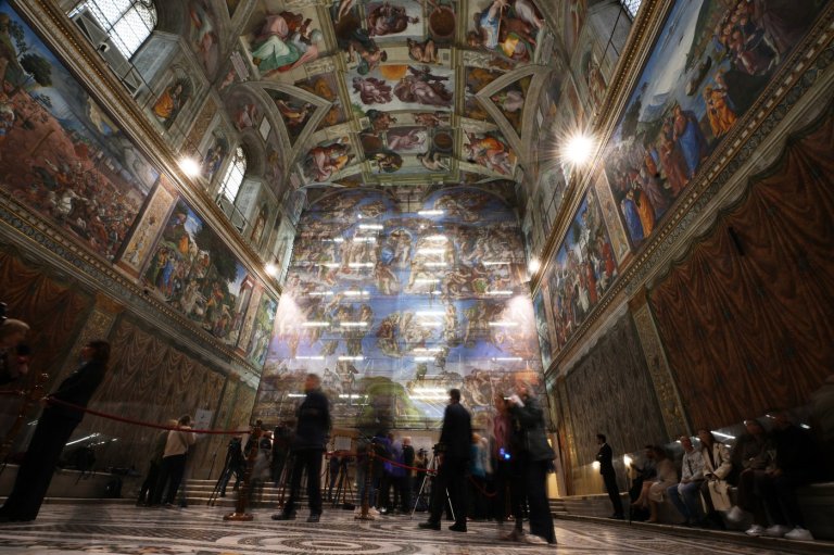Vatican removes salty white film coating Michelangelo's 'The Last Judgment' | iNFOnews.ca