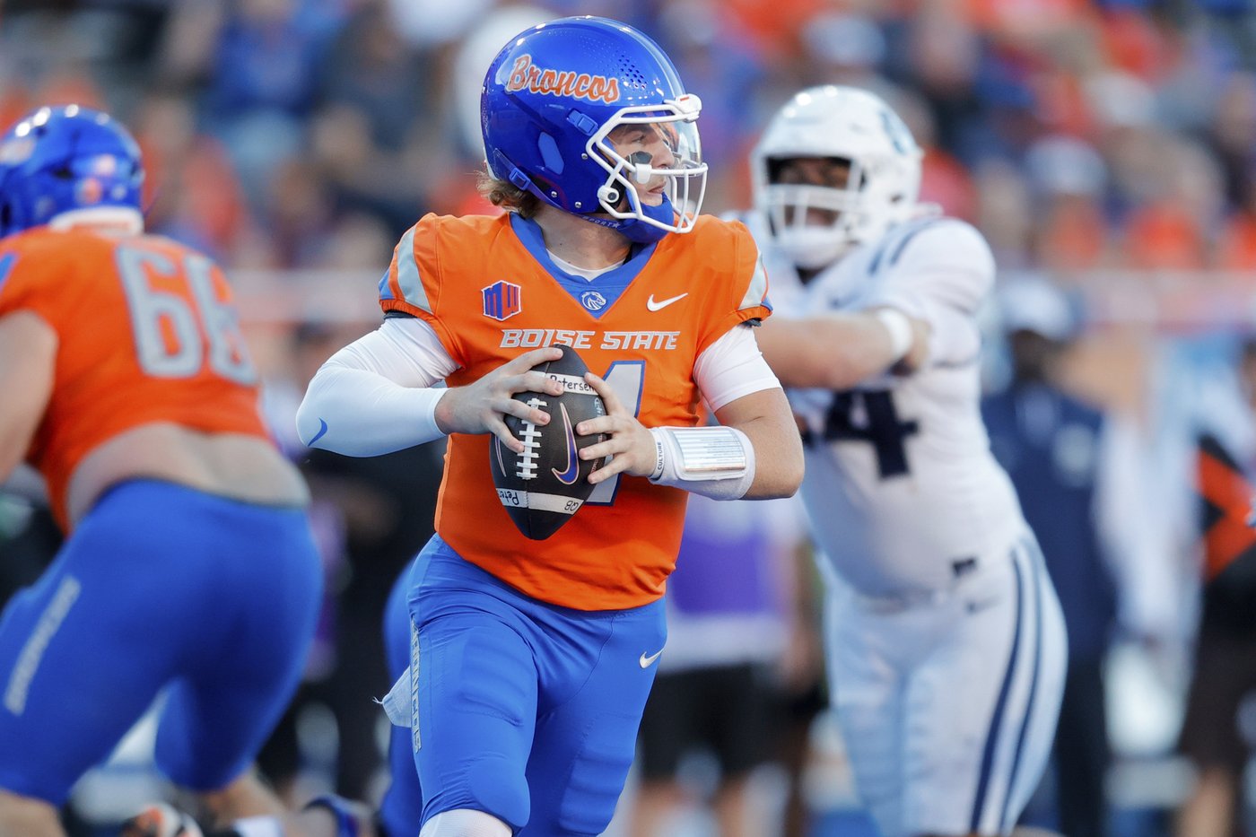 Ashton Jeanty, Maddux Madsen power No. 21 Boise State past Utah State, 62-30 | iNFOnews.ca Ashton Jeanty, Maddux Madsen power No. 21 Boise State past Utah State, 62-30 | iNFOnews.ca