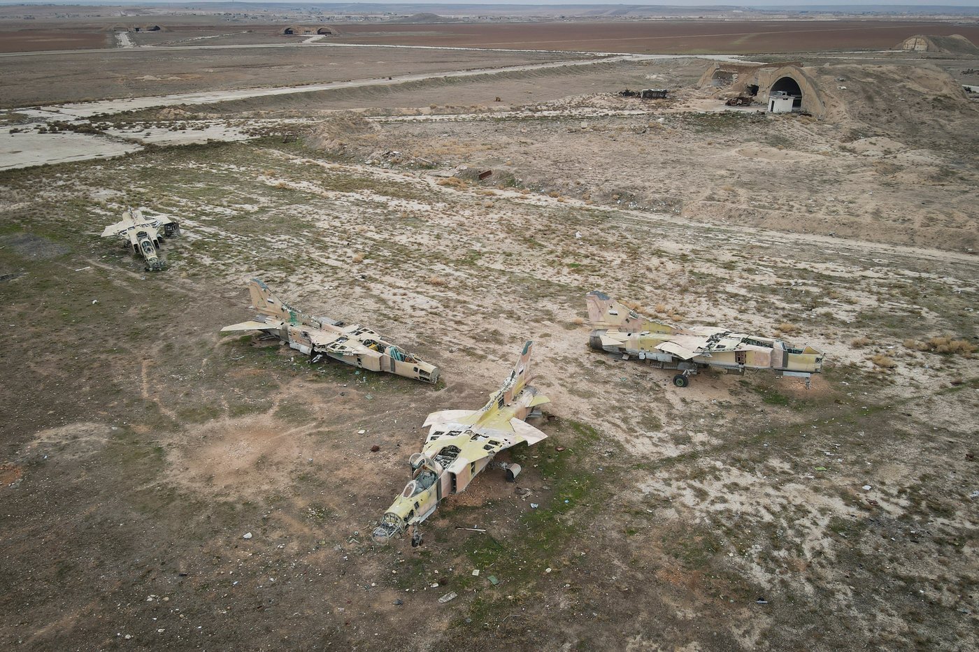 Israeli strikes hit an air base hours after a Turkish delegation visit, Syrian officials say | iNFOnews.ca Israeli strikes hit an air base hours after a Turkish delegation visit, Syrian officials say | iNFOnews.ca
