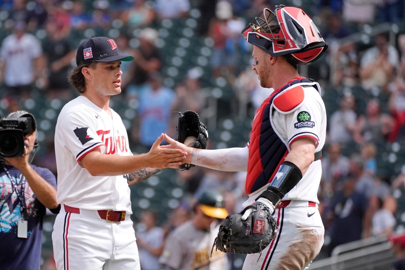 Jeffers drives in 3 runs and Prielipp wins in return from IL as Twins beat Athletics 11-8 | iNFOnews.ca Jeffers drives in 3 runs and Prielipp wins in return from IL as Twins beat Athletics 11-8 | iNFOnews.ca