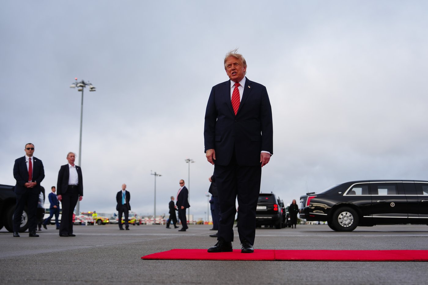 Photos show President Trump's two-day visit to Ireland that combines work and pleasure. | iNFOnews.ca