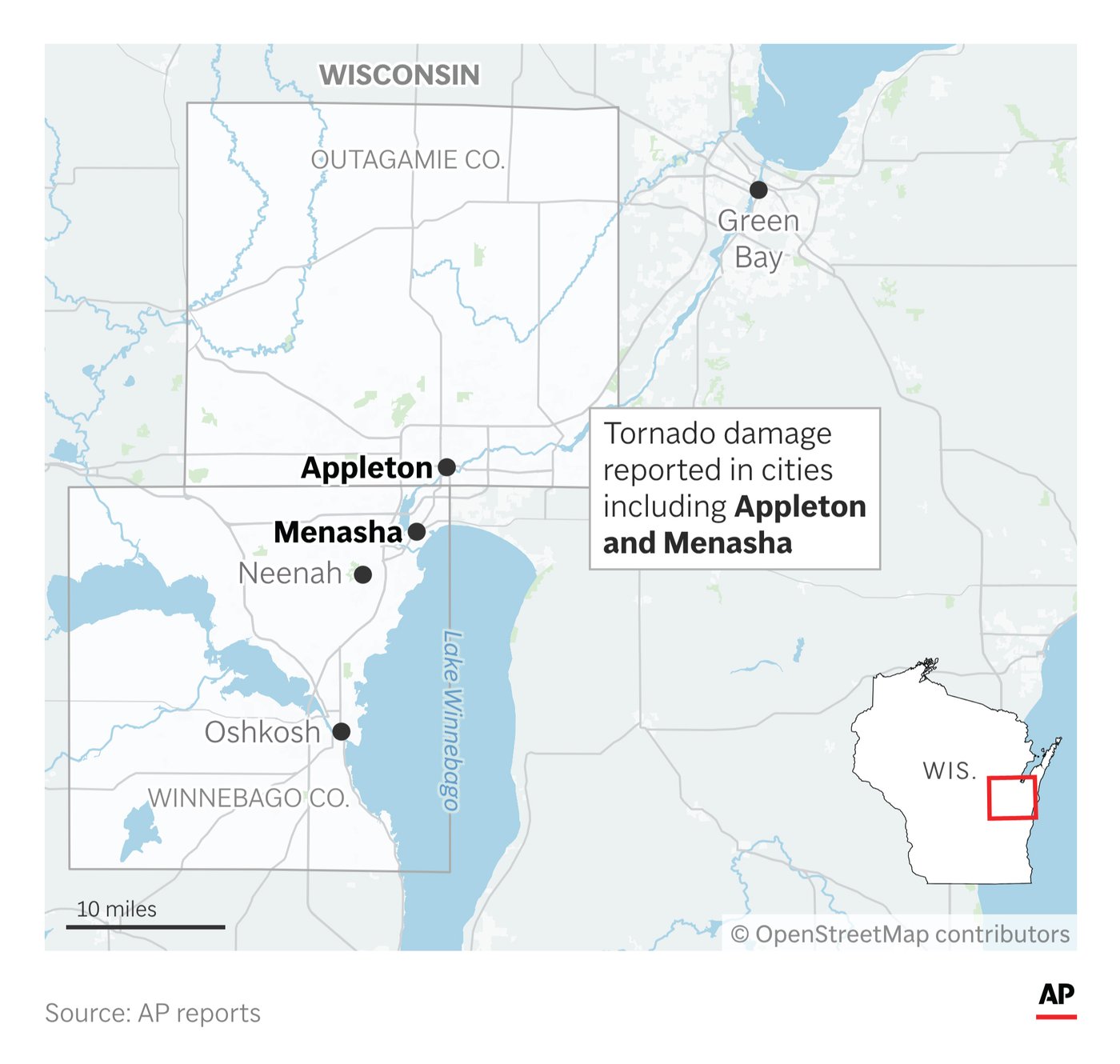 Powerful tornado leaves widespread damage in Wisconsin but time of day may have saved lives | iNwheels