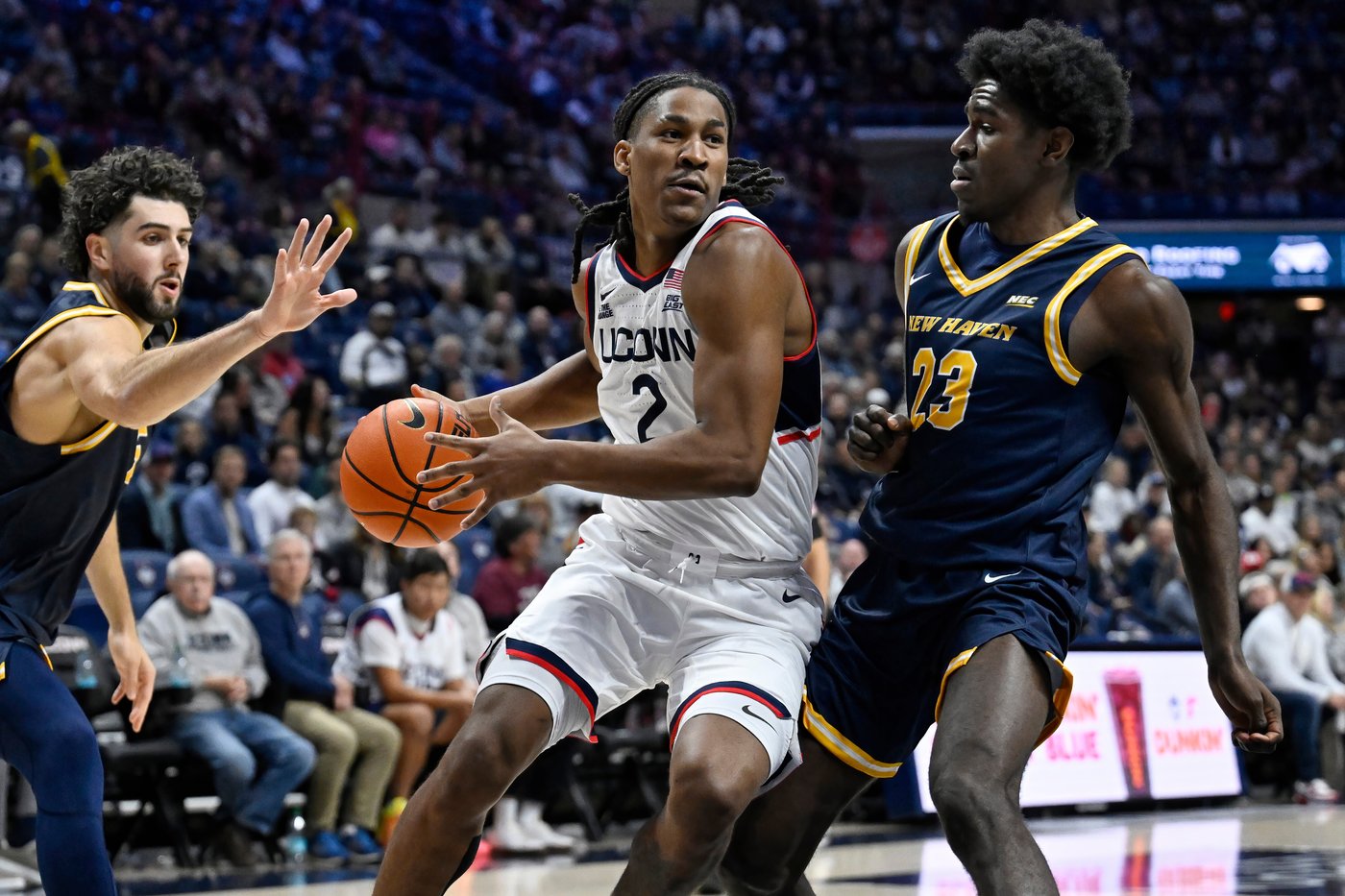 Karaban, Ball lead No. 4 UConn Huskies past Division I newcomer New Haven in season opener | iNFOnews.ca Karaban, Ball lead No. 4 UConn Huskies past Division I newcomer New Haven in season opener | iNFOnews.ca